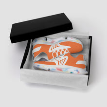 Load image into Gallery viewer, Ti Amo I love you - Exclusive Brand - Pumpkin Orange - Mens / Womens - Air Max React Sneakers - White Soles
