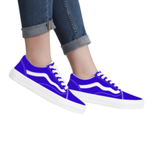 Load image into Gallery viewer, Ti Amo I love you - Exclusive Brand - Violet Blue - Low Top Flat Sneaker
