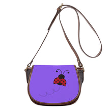 Load image into Gallery viewer, Ti Amo I love you - Exclusive Brand - Heliotrope 3 - Ladybug - Saddle Bag
