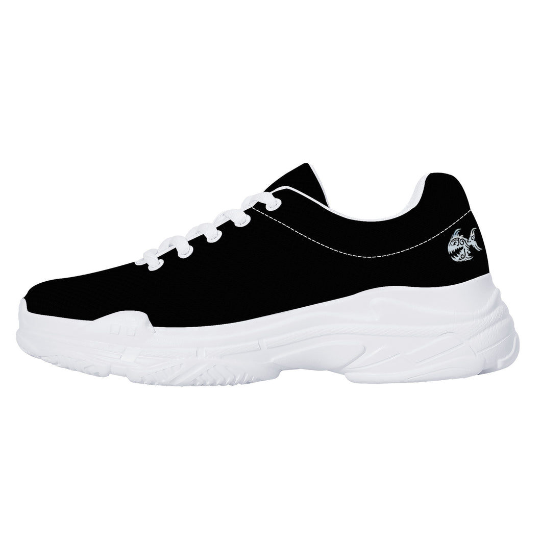 Ti Amo I love you - Exclusive Brand - Black - Angry Fish - Chunky Sneakers - White Soles