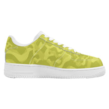 Load image into Gallery viewer, Ti Amo I love you  - Exclusive Brand - Tacha, Putty, Olive Green Camouflage -  Low Top Unisex Sneakers
