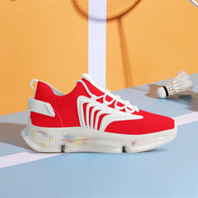 Load image into Gallery viewer, Ti Amo I love you - Exclusive Brand - Ferrari Red  - Mens / Womens - Air Max React Sneakers - White Soles
