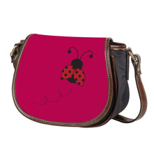 Load image into Gallery viewer, Ti Amo I love you - Exclusive Brand - Lipstick 2 - Ladybug - Saddle Bag
