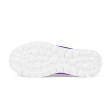 Load image into Gallery viewer, Ti Amo I love you - Exclusive Brand - Deep Lavender - Double White Heart - Women&#39;s Mesh Running Shoes - White Soles
