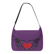 Load image into Gallery viewer, Ti Amo I love you - Exclusive Brand - Bossanova 2 - Skeleton Heart Hands  -  Journey Computer Shoulder Bag
