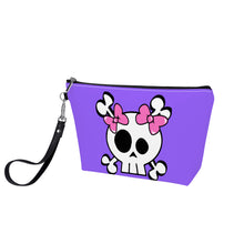 Load image into Gallery viewer, Ti Amo I love you - Exclusive Brand - Heliotrope 3 - Skeleton - Sling Cosmetic Bag
