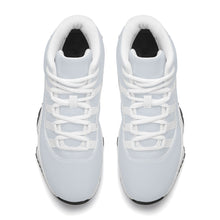 Load image into Gallery viewer, Ti Amo I love you - Exclusive Brand - Mystic - Double White Heart - High Top Air Retro Sneakers - White Laces
