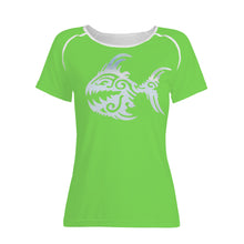 Load image into Gallery viewer, Ti Amo I love you - Exclusive Brand  - Pastel Green - Angry Fish - Women&#39;s T shirt
