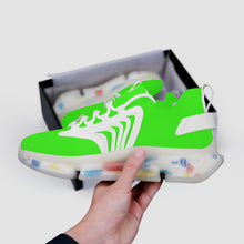 Load image into Gallery viewer, Ti Amo I love you - Exclusive Brand - Florescent Green - Mens / Womens - Air Max React Sneakers - White Soles
