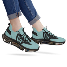 Load image into Gallery viewer, Ti Amo I love you - Exclusive Brand - Shadow Green 2  - Script Double Heart - Air Max React Sneakers - Black Soles
