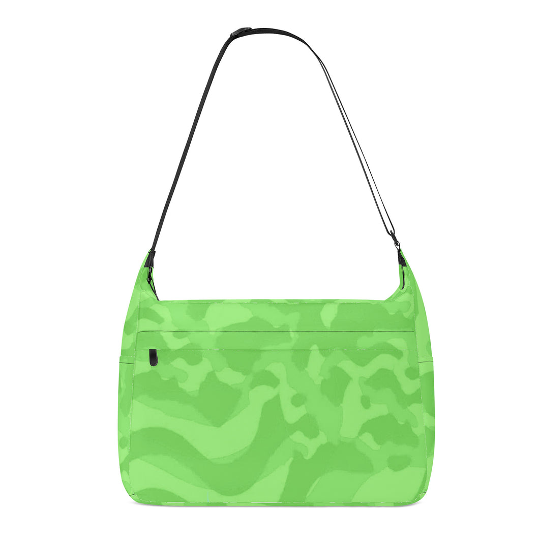 Ti Amo I love you - Exclusive Brand - Pastel Green Camouflage - Journey Computer Shoulder Bag