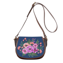 Load image into Gallery viewer, Ti Amo I love you - Exclusive Brand - San Juan - Pink Floral -  Saddle Bag
