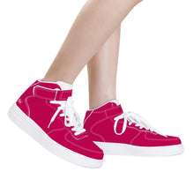 Load image into Gallery viewer, Ti Amo I love you - Exclusive Brand - Lipstick 2 -  High Top Unisex Sneakers
