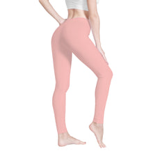 Load image into Gallery viewer, Ti Amo I love you - Exclusive Brand  - Your Pink - White Daisy -  Yoga Leggings
