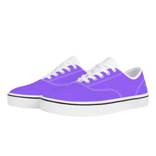 Load image into Gallery viewer, Ti Amo I love you - Exclusive Brand  - Heliotrope 3 - Double White Heart -  Skate Shoe - White Soles
