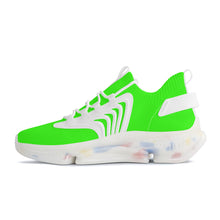 Load image into Gallery viewer, Ti Amo I love you - Exclusive Brand - Florescent Green - Mens / Womens - Air Max React Sneakers - White Soles
