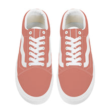 Load image into Gallery viewer, Ti Amo I love you - Exclusive Brand - Dark Peach - Low Top Flat Sneaker
