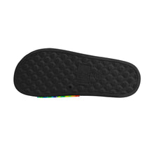 Load image into Gallery viewer, Ti Amo I love you - Exclusive Brand - Rainbow - Womens - Slide Sandals - Black Soles
