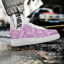 Load image into Gallery viewer, Ti Amo I love you - Exclusive Brand - Lilac 2 &amp; Melanie Camouflage - Low Top Unisex Sneakers
