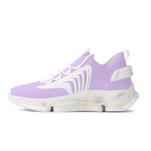 Load image into Gallery viewer, Ti Amo I love you - Exclusive Brand - Light Dusty Lavender - Mens / Womens - Air Max React Sneakers - White Soles
