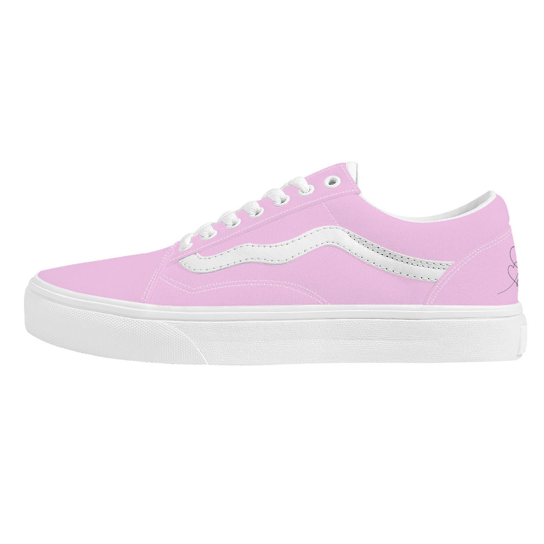 Ti Amo I love you - Exclusive Brand - Lucid Languid Lavender - Low Top Flat Sneaker