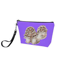 Load image into Gallery viewer, Ti Amo I love you - Exclusive Brand - Heliotrope 3 - Turtle - Sling Cosmetic Bag
