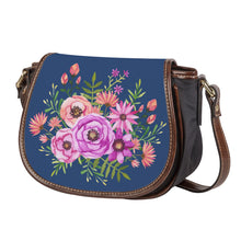 Load image into Gallery viewer, Ti Amo I love you - Exclusive Brand - San Juan - Pink Floral -  Saddle Bag
