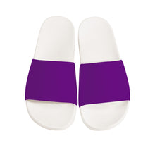 Load image into Gallery viewer, TI Amo I love you - Exclusive Brand - Purple Iris - Womens -  Slide Sandals - White Soles
