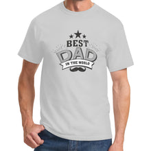 Load image into Gallery viewer, Ti Amo I love you - Exclusive Brand  - BEST DAD IN THR WORLD - Men&#39;s T-Shirt - Sizes XS-4XL
