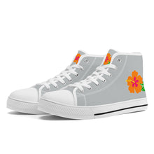 Load image into Gallery viewer, Ti Amo I love you Exclusive Brand - High - Top Canvas Shoes - White Soles
