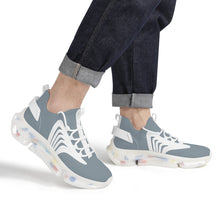 Load image into Gallery viewer, Ti Amo I love you - Exclusive Brand - Regent Grey - Mens / Womens - Air Max React Sneakers - White Soles
