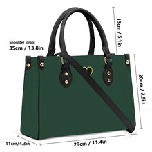 Load image into Gallery viewer, Ti Amo I love you - Exclusive Brand - Plantation - Luxury Womens PU Tote Bag - Black Straps
