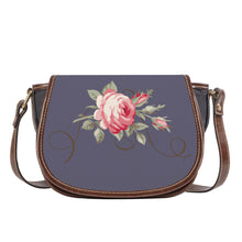 Load image into Gallery viewer, Ti Amo I love you - Exclusive Brand - Dolphin - Rose - Saddle Bag
