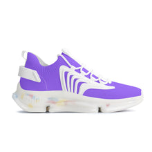 Load image into Gallery viewer, Ti Amo I love you - Exclusive Brand - Heliotrope 3 - Mens / Womens - Air Max React Sneakers - White Soles
