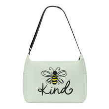 Load image into Gallery viewer, Ti Amo I love you - Exclusive Brand - Periglacial Blue - Bee Kind - Journey Computer Shoulder Bag
