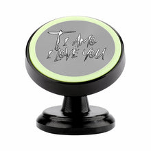 Load image into Gallery viewer, Ti Amo I love you - Exclusive Brand  - Silver Chalice - Black &amp; White Lettering - Magnetic Car Phone Holder
