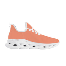 Load image into Gallery viewer, Ti Amo I love you - Exclusive Brand  - Vivid Tangerine - Mens / Womens - Flex Control Sneakers- White Soles
