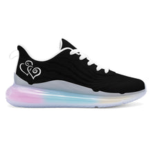 Load image into Gallery viewer, Ti Amo I love you Exclusive Brand  - Black - Women&#39;s Rainbow Atmospheric Cushion Running Shoes
