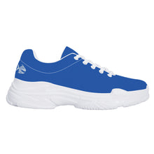 Load image into Gallery viewer, Ti Amo I love you - Exclusive Brand - Mid Blue - Angry Fish - Chunky Sneakers - White Soles
