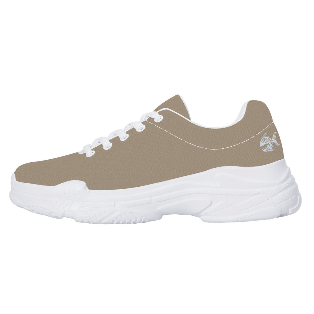 Ti Amo I love you - Exclusive Brand - Donkey Brown - Angry Fish - Chunky Sneakers - White Soles