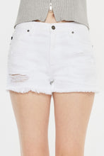 Load image into Gallery viewer, Kancan Raw Hem Distressed Denim Shorts
