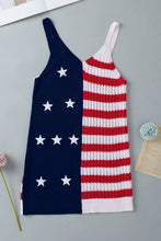 Load image into Gallery viewer, US Flag Theme V-Neck Knit Cami
