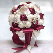 Load image into Gallery viewer, Bridal Imitation Rose Floral Bouquet
