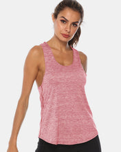 Load image into Gallery viewer, Full Size Scoop Neck Wide Strap Active Tank
