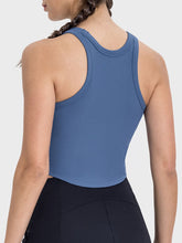 Load image into Gallery viewer, Round Neck Racerback Active Tank
