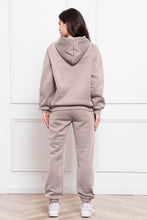 Load image into Gallery viewer, Drop Shoulder Long Sleeve Hoodie and Pants Set
