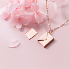 Load image into Gallery viewer, Womens Fashion Jewelry Envelope Lover Letter Pendant Necklace
