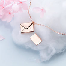 Load image into Gallery viewer, Womens Fashion Jewelry Envelope Lover Letter Pendant Necklace
