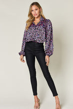 Load image into Gallery viewer, Double Take Full Size Printed Long Sleeve Blouse
