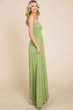 Load image into Gallery viewer, Culture Code Full Size Smocked Cami Maxi Dress with Pockets
